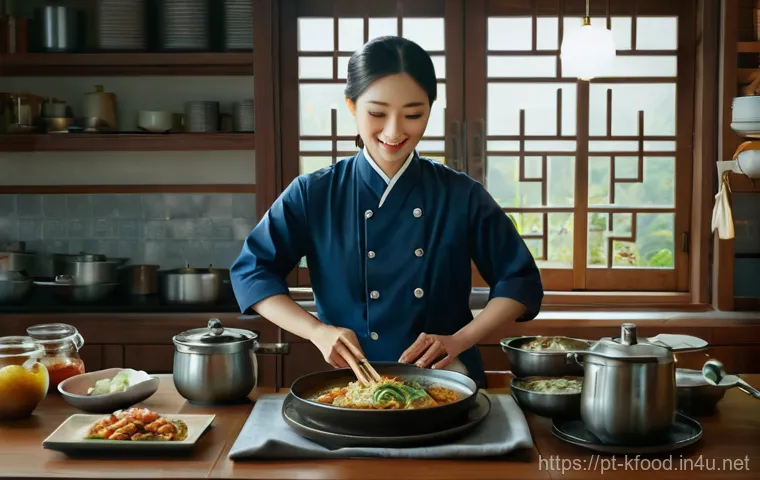 한식 유통업체 추천 - Here are three detailed image prompts in English, keeping in mind the safety guidelines and the esse...